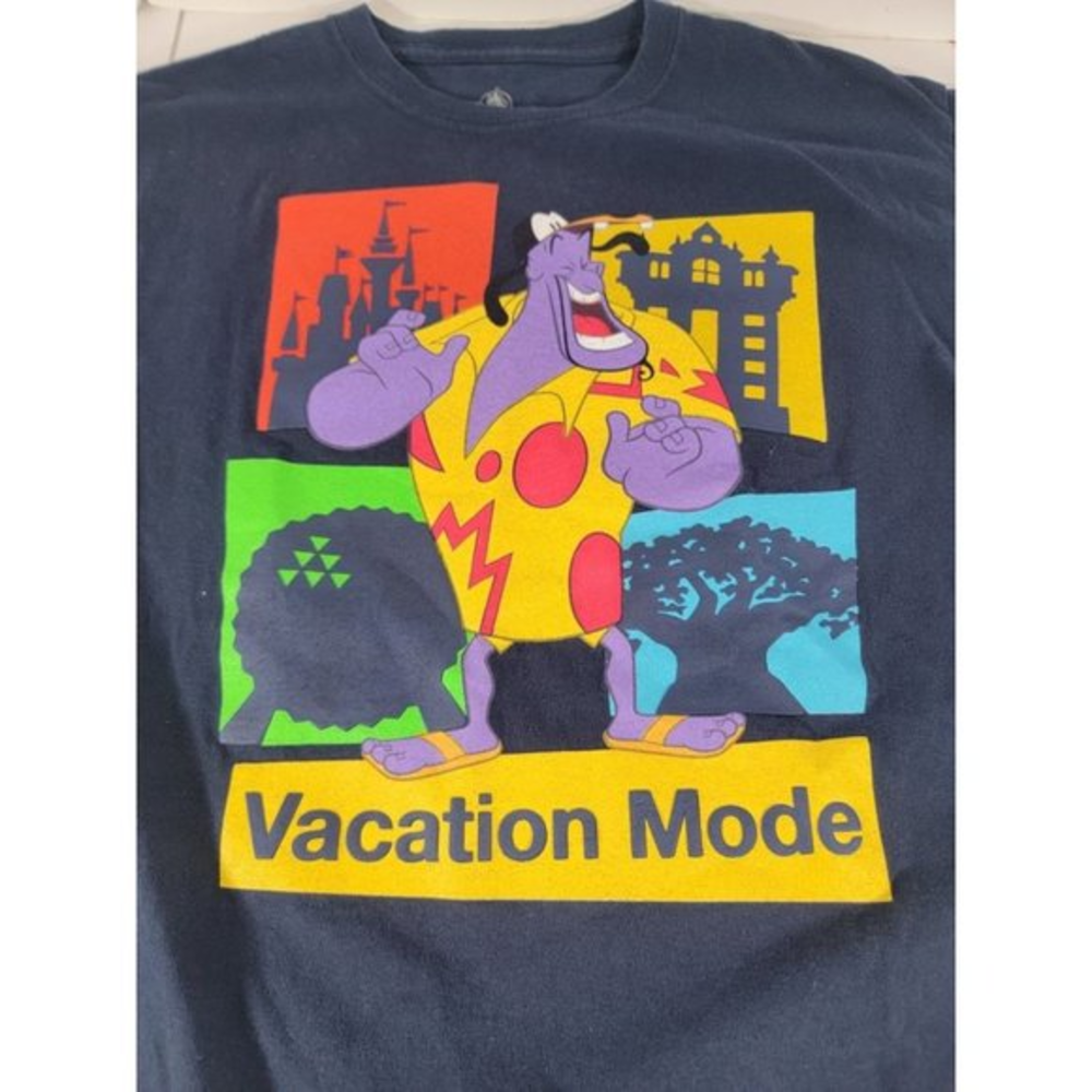 Youth XL/ Adult Small Vacation Mode Disney Genie Vacation Mode T-Shirt